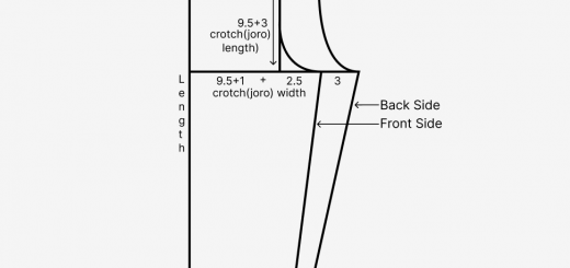 Palazzo pant cutting with body measurement 5 palazzo pant 3 e1712364089587