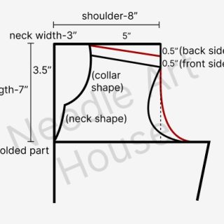 Stand Collar Neck Pattern 47 stand collar neck 1 e1749381698169