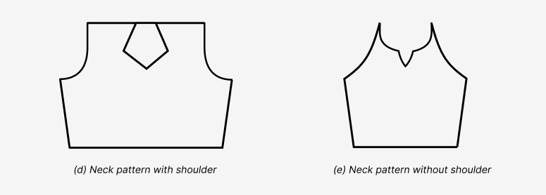 Halter Collar(high neck) Pattern 4 Halter Collar(high neck) Pattern