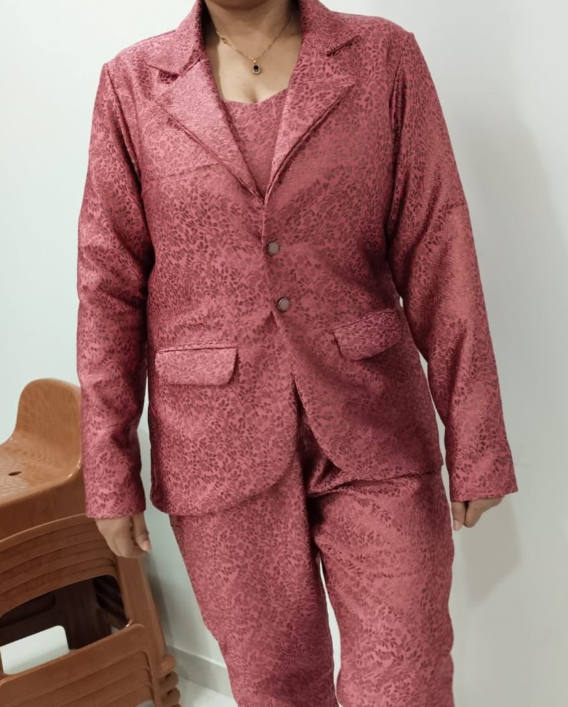 Blazer(Coat) Collar - Cutting & Stitching 7 Blazer(Coat) Collar - Cutting & Stitching