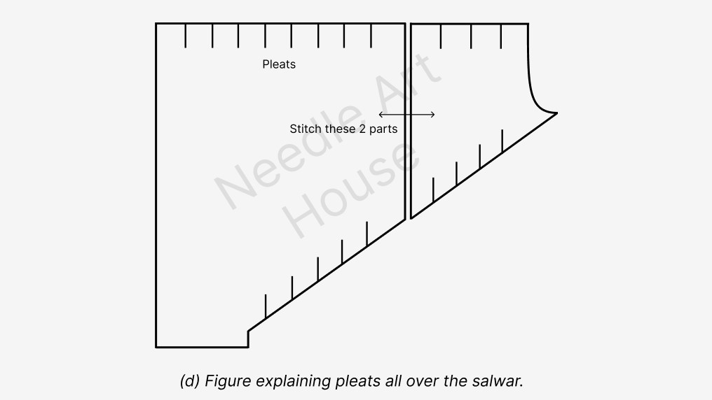 Full Patiala/Khajuri Salwar Cutting