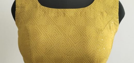 Princess Cut Blouse Cutting 5 princess cut blouse 5 e1732681043437