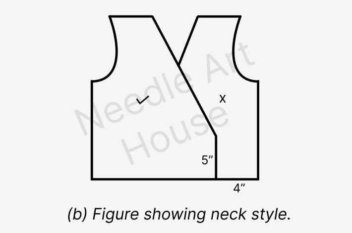 Angrakha Style Kurti-Cutting Method