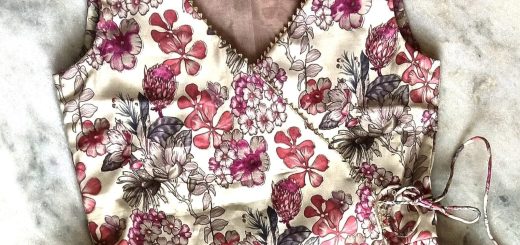 Angrakha Style Kurti-Cutting Method 4 angrakha kurti 6 scaled e1731748325663